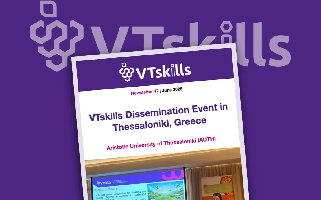 VTskills newsletter #7. Dissemination Event in Thessaloniki, Greece
